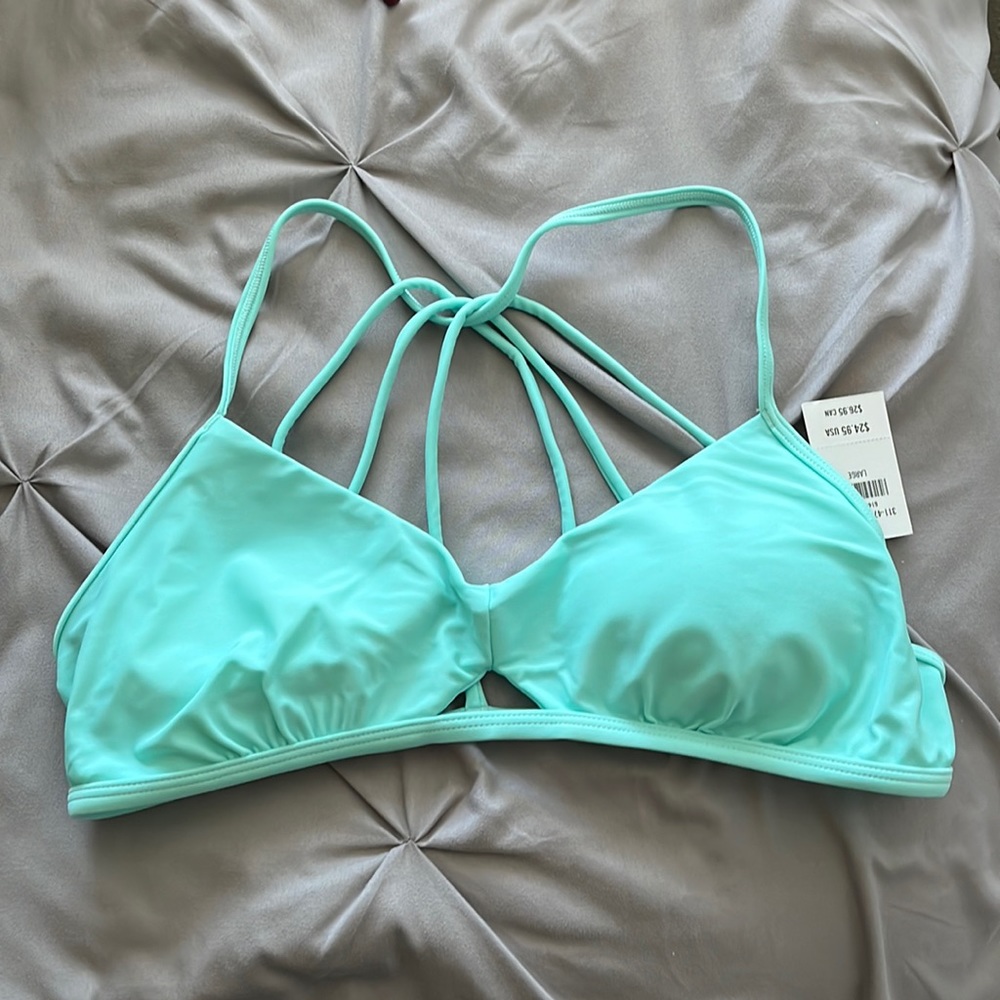 Hollister Mint Green Bikini Top